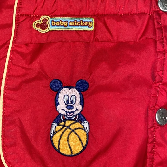 Disney baby Mickey Mouse hooded fall windbreaker jacket 2-3 - Picture 5 of 16